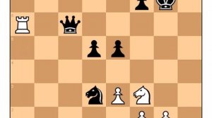 Александр Алехин с 1 ферзем гениально выигрывает против 2 ладей