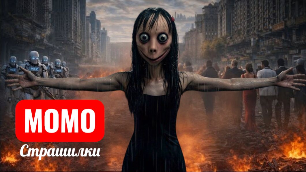 Момо роботы захватили Землю. Страшилки про Момо.