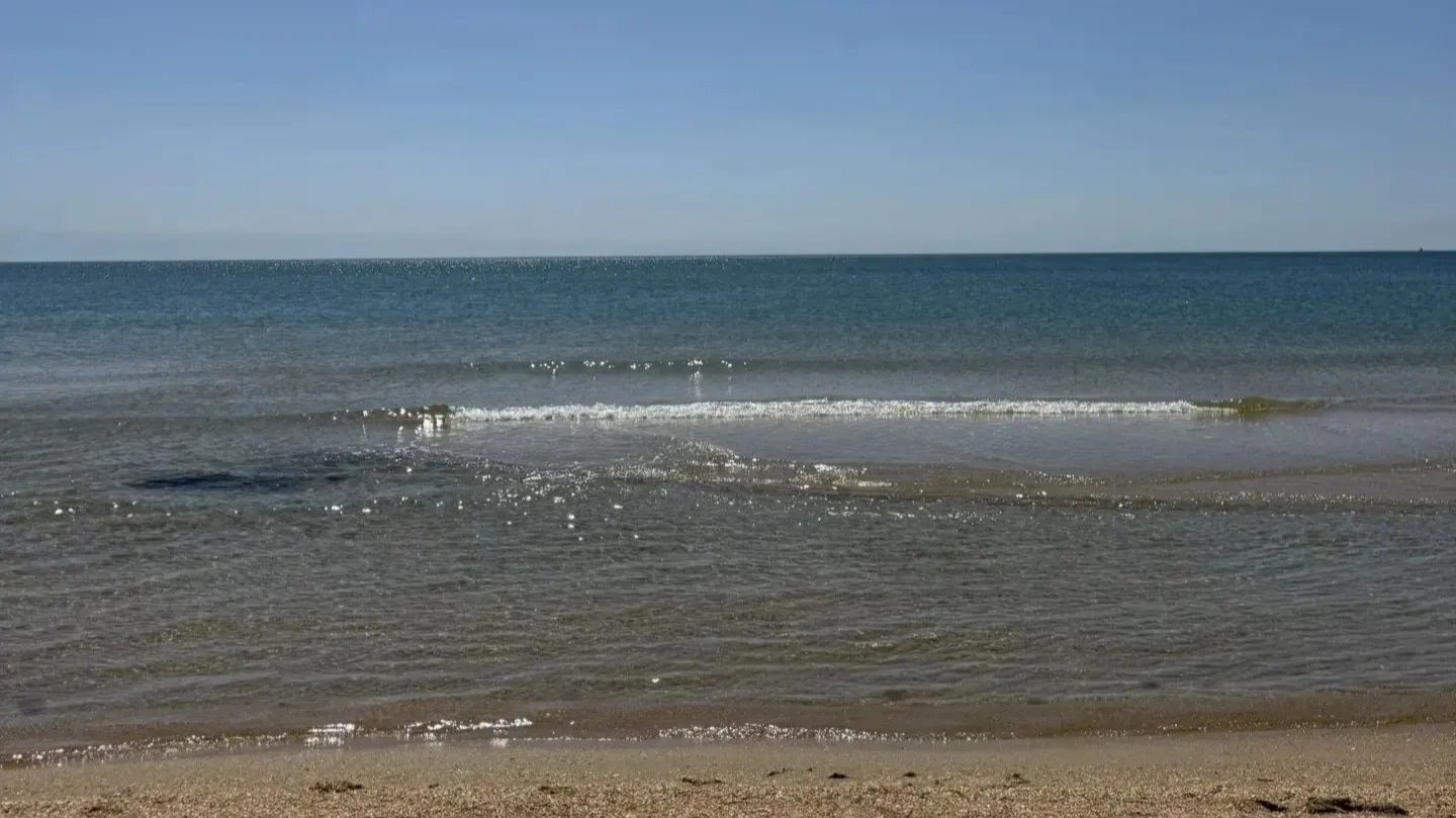 Анапа 17.04.2026, пляж Венера чист. Море, песок, Венера Резорт!