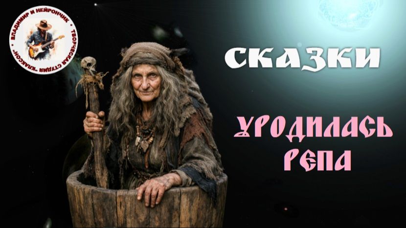 СКАЗКИ - УРОДИЛАСЬ РЕПА