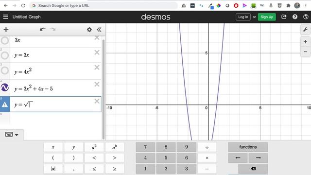 2-2 Desmos Graphing Tutorial