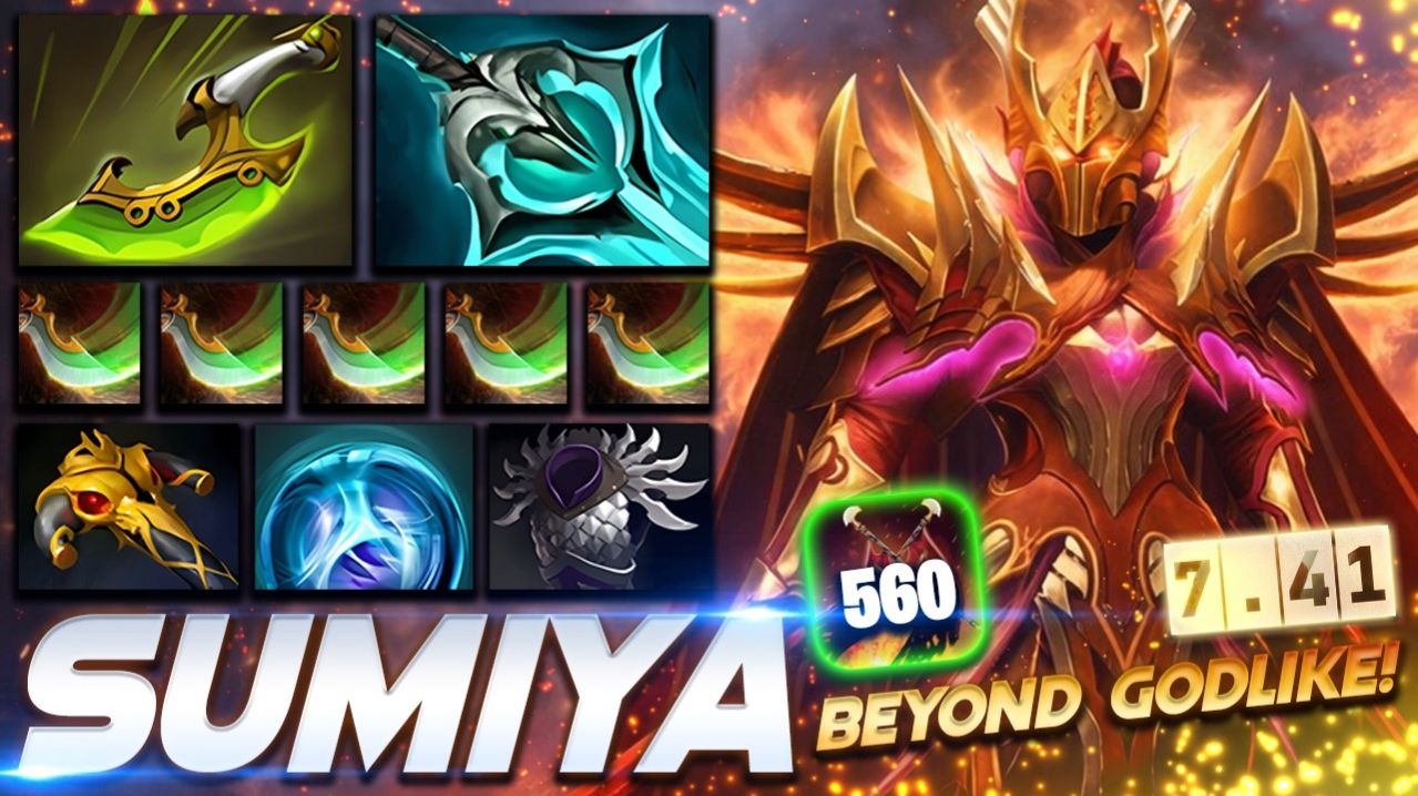 SumiYa Legion Commander Beyond Godlike — профессиональный геймплей в Dota 2 [Смотри и учись]