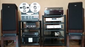 Revox Agora B MKII. Rotel RA-1060. Denon DP-59L Ortofon MC Rondo Bronze. EAR 834P Deluxe.