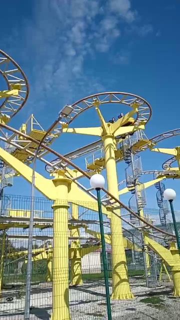 Покатались на американской горке. СОЧИ ПАРК 22.03.26