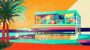 1991 Beach Cafe Dreams ⧸ Vaporwave ⧸ Background Chill