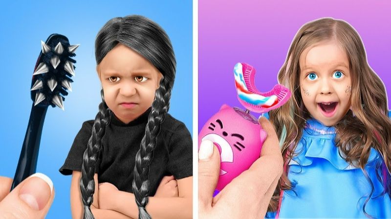 БОГАТЫЕ против БЕДНЫХ ГАДЖЕТОВ СРЕДА против крутых лайфхаков от ЭНИД