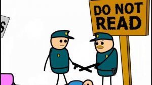 The Sign Part 2 - Classic Cyanide & Happiness Shorts #shorts