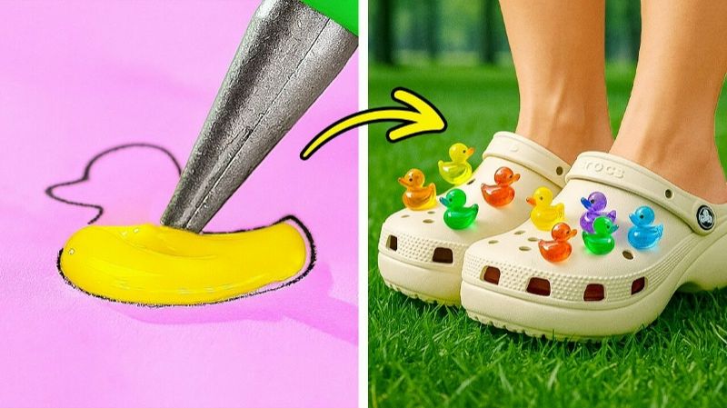 ЕСТЬ ТОЛЬКО КЛЕЙНЫЙ ПИСТОЛЕТ Делать эти лайфхаки и поделки с клеевым пистолетом ТАК ЗАМЕЧАТЕЛЬНО!