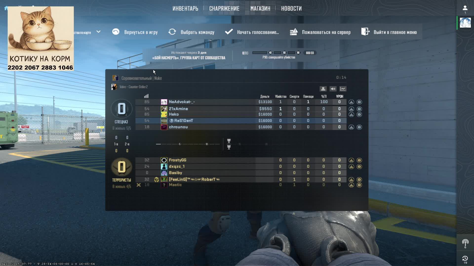 Стрим. Вижу чат только на твиче: Https://www.twitch.tv/sergo_twitch_tv