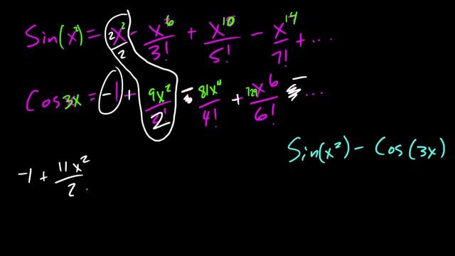 24D - Addition And Subtraction (Maclaurin Series)