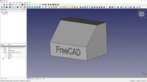 FreeCAD Как добавить текст