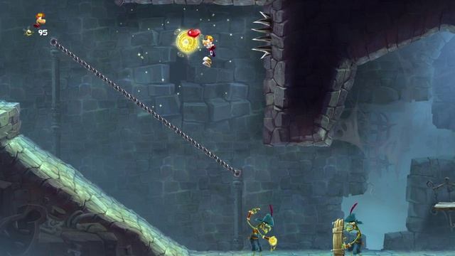 Rayman® Legends - Первые два уровня