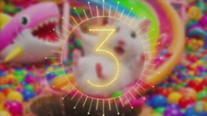 Хомячок убегает из конфетного лабиринта с детенышем акулы-хомячка-лабиринта! часть 1