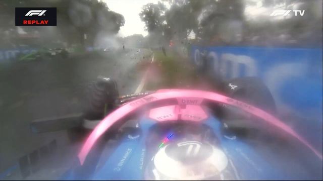 Формула 1. Авария Дуэна на ГП Австралии 2025 (гонка)