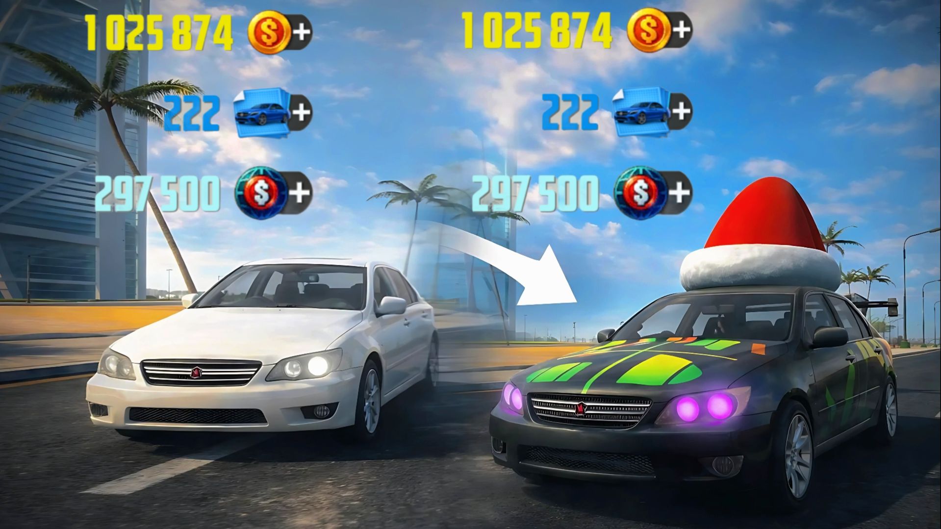 НАСКОЛЬКО ХОРОШО МОЖНО ПРОКАЧАТЬ МАШИНУ БЕСПЛАТНО В ИГРЕ СИМУЛЯТОР АВТОМОБИЛЯ 2