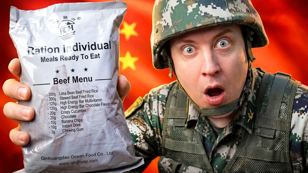 СУХОЙ ПАЁК КИТАЙСКОГО СПЕЦНАЗА | Мозг свиньи — это серьёзно?