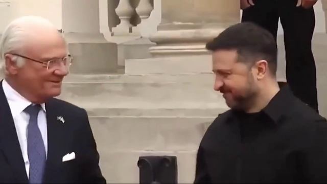 Король Швеции блеванул от Зеленского