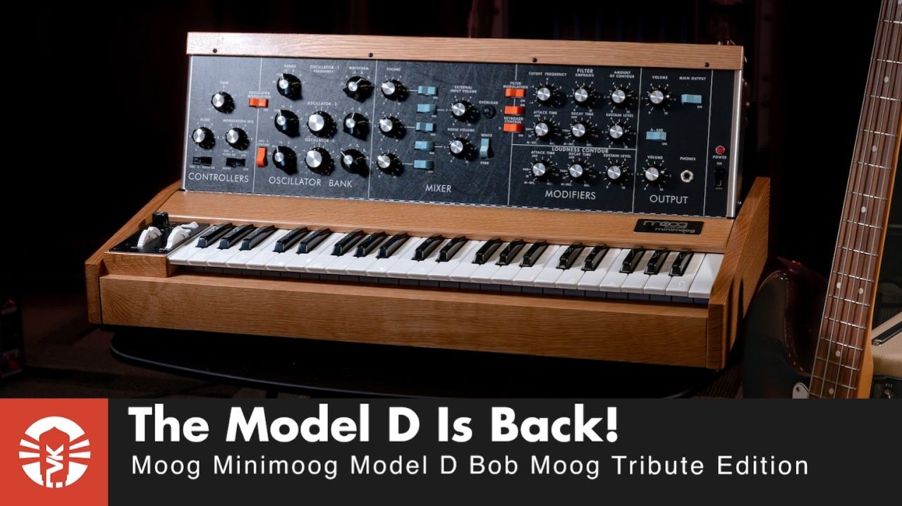 Minimoog Model D: Bob Moog Tribute Edition 2026