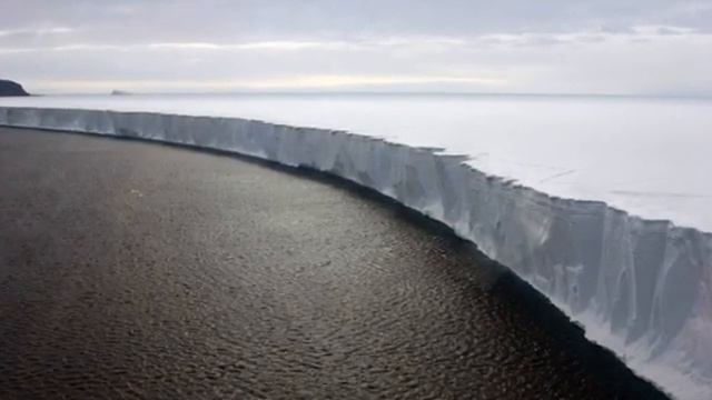 АНТАРКТИДА - ЗАПРЕТНАЯ ЗОНА ЛЕДЯНАЯ СТЕНА - ЧТО ЗА НЕЙ.