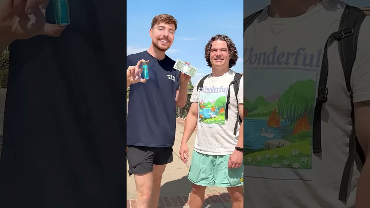 $1 Или Таинственный Флакон? (Мистер Бист | Mr Beast)