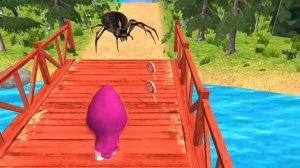 Смешная игра - Маша и Медведь в Тёмном лесу!