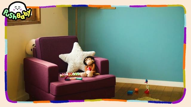 Everyday Life Of PushPush  Hide And Seek Puppet  PushBaby Official