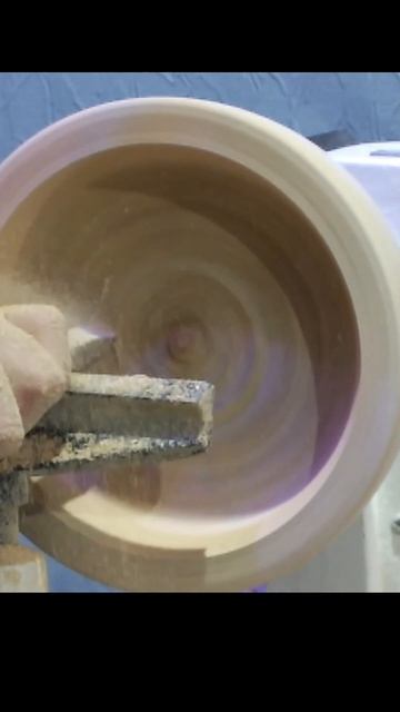 История чаши из берёзы- точение