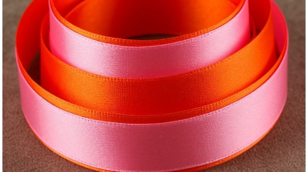 Бантик из атласной ленты