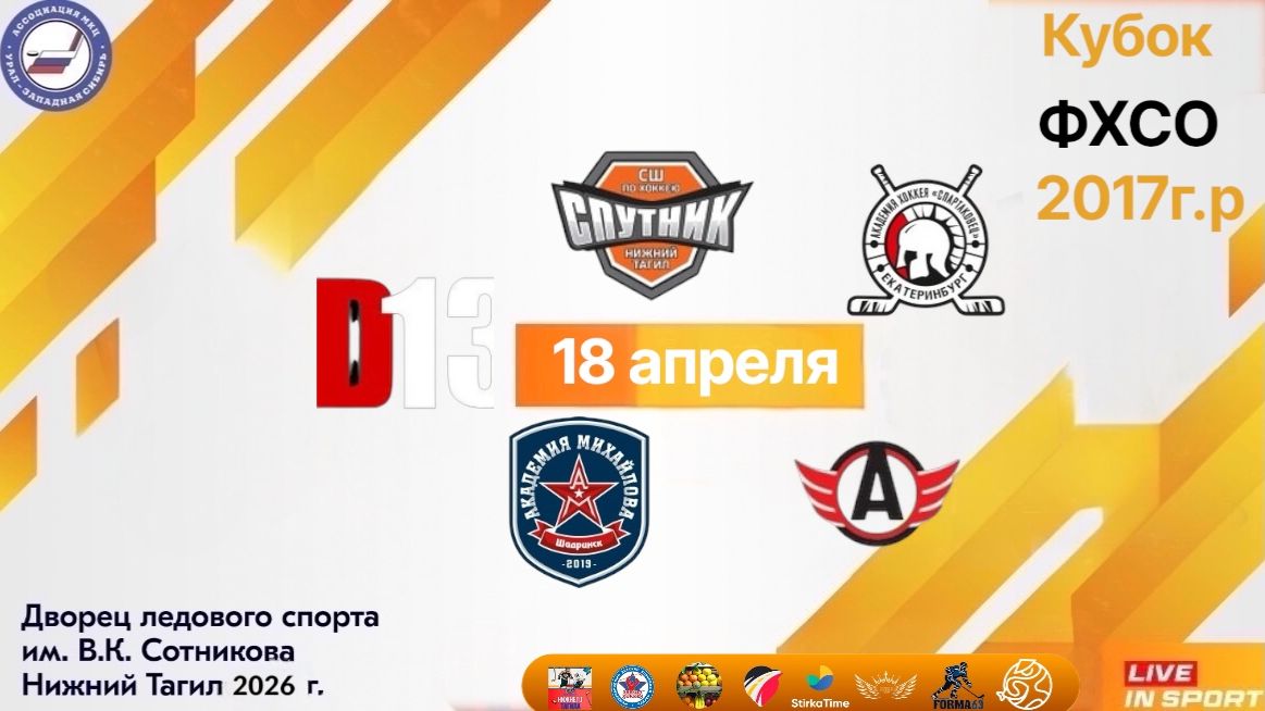 18.04.2026  Кубок Федерации хоккея по 2017 гр