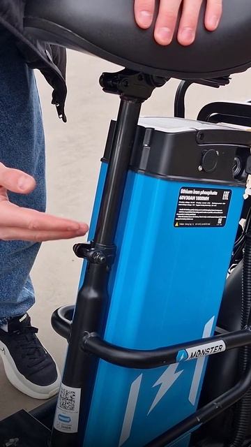 Какая рама и посадка у электровелосипеда Минако Монстр Про?