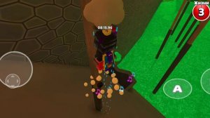 я прохожу пещеру Кротов 1 — super bear adventure