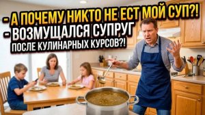 Истории из Жизни - А почему никто не ест мой суп!
