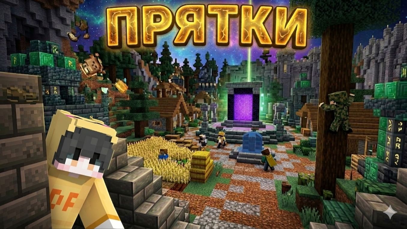 ПРЯТКИ В МАЙНКРАФТ