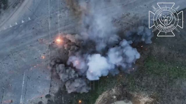 💥Наше воздушное ПВО работает по наземным целям