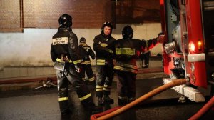 Пожар после атаки БПЛА в районе порта Высоцк в Ленинградской области ликвидирован