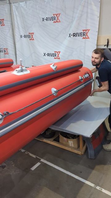 Перенос лодки Марк 430 ФБ #xriver