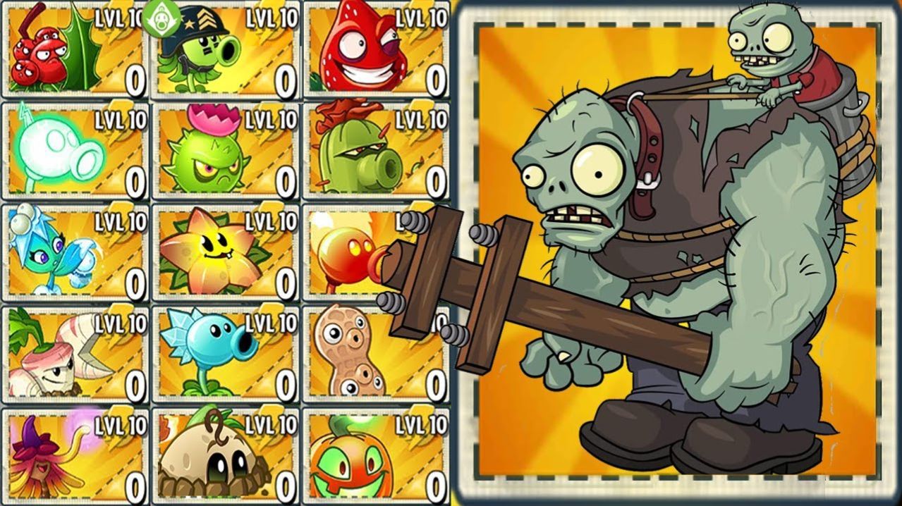 Растения против Зомби ПвЗ Fusion Plants Vs. Zombies Hybrid Grafted Mod PvZ мод Битва прохождение