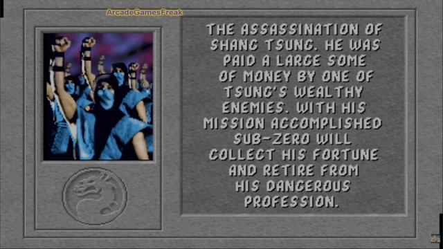 Концовка Mortal Kombat 1 (1992) #5 Саб-Зиро