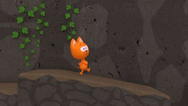 🍿 Котэ Геймз - Котенок Котэ и Разноцветные Яйца Приключение в Пещере