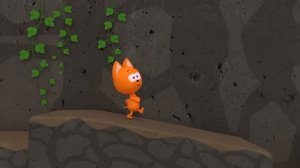 🍿 Котэ Геймз - Котенок Котэ и Разноцветные Яйца Приключение в Пещере