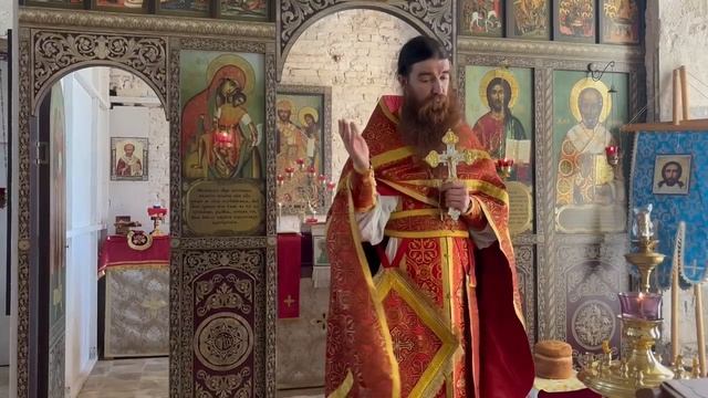 Пасхальная служба в Колегаево на Светлой Седмице