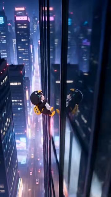 Не моргай! Гугу Гага слишком быстрая 💨🐧