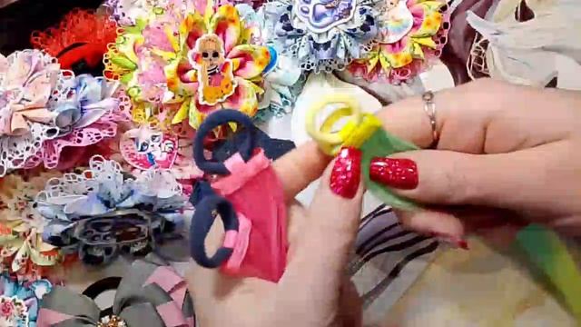 Мое знакомство. Показываю новые бантики.