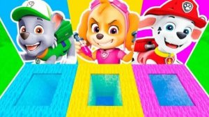 Щенячий патруль, Скай, Маршал, Крепышь и Зума. Для детей и малышей