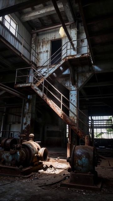Промышленный заброшенный завод: взгляд на прошлое #заброшенные #фотография #промышленность