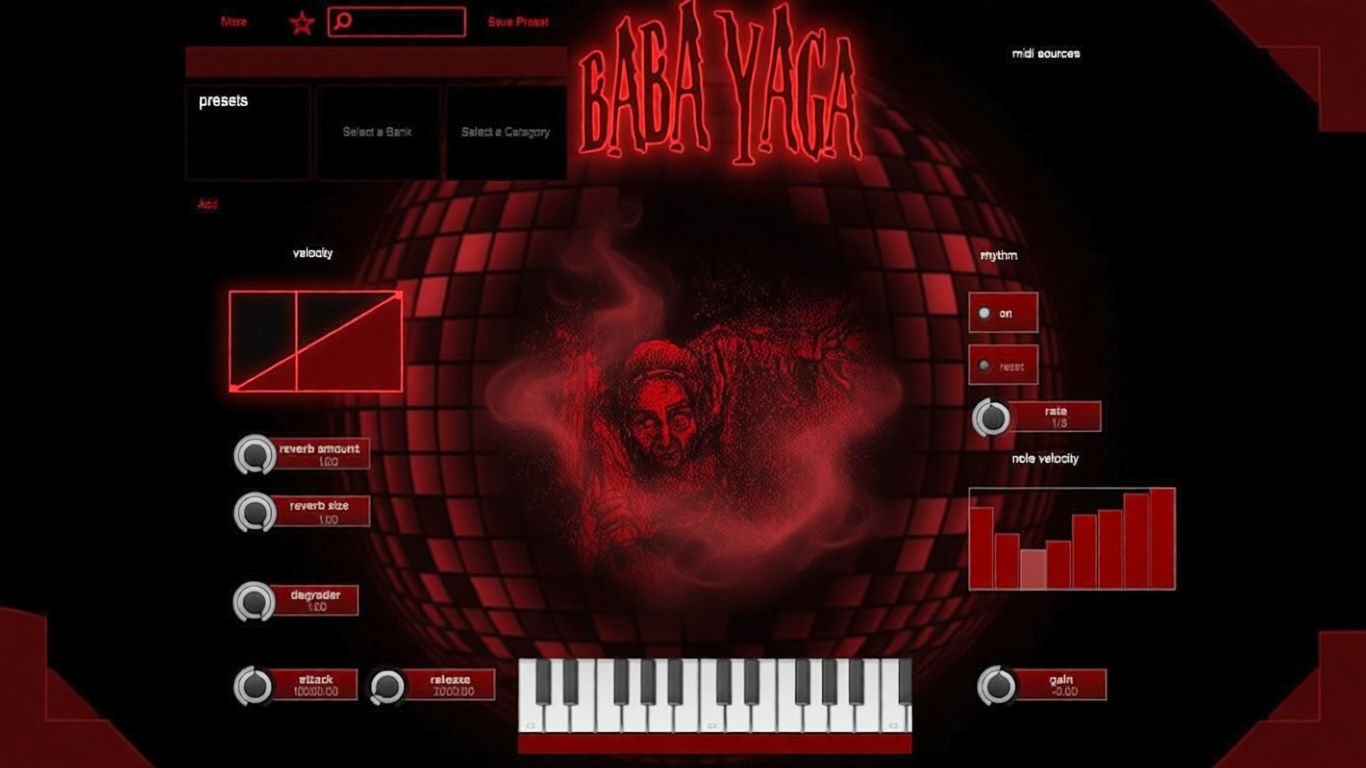 Russian Baba Yaga Built Into Synth