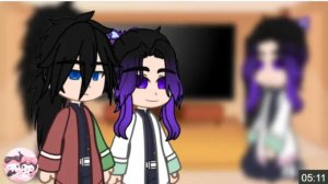 Giyuu And Shinobu React To Giyushino, Demon Slayer