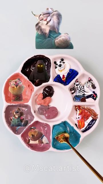 Залипательное видео 🐾 Цвета и Зверополис!