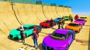 ЧЕЛОВЕК ПАУК СУПЕРГОНКИ. ВЕСЕЛЫЕ ВИДЕО ДЛЯ ДЕТЕЙ