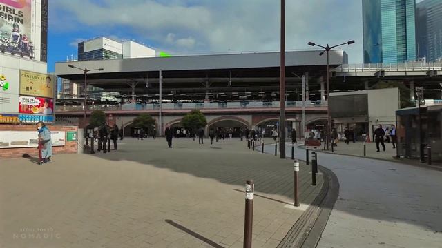 Токио Япония 2026 Прогулка по районам Синдзюку Гинза и Синбаси обзор города и вокзала